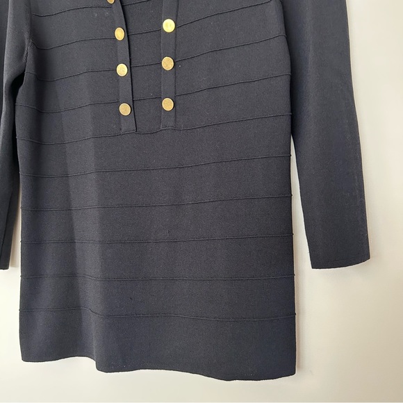 Cable & Gauge 3/4 Sleeve Sweater Top - Picture 3 of 8